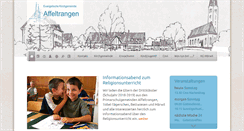 Desktop Screenshot of evang-affeltrangen.ch